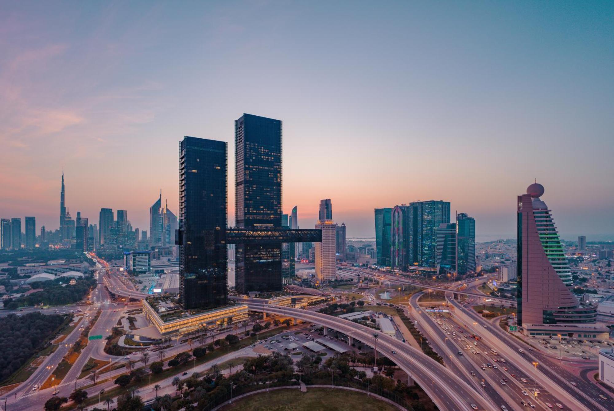 Hotel One&Only One Za'Abeel Dubai Esterno foto View of the city
