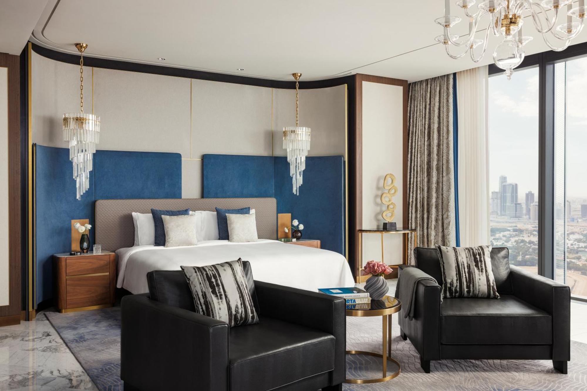 Hotel One&Only One Za'Abeel Dubai Esterno foto A bedroom at The St. Regis Mumbai